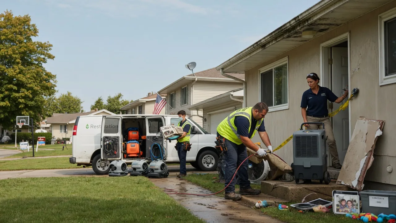 Water Damage Restoration in Scandinavia, WI near me